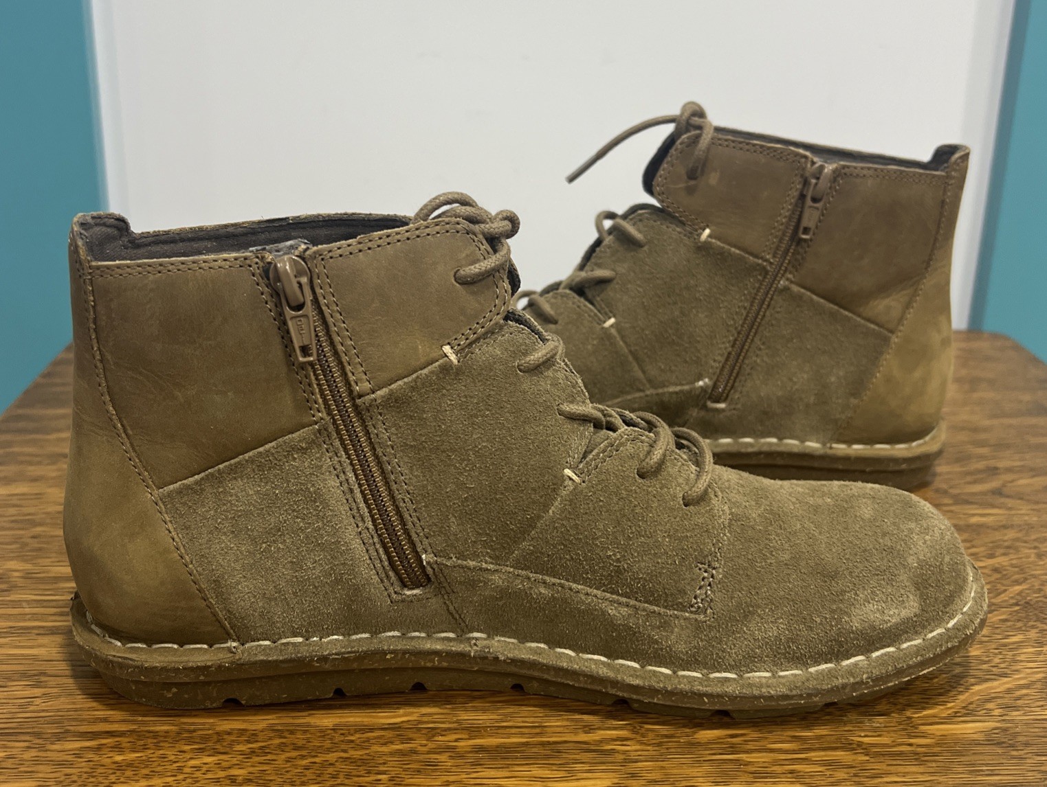 Clarks Collection Tamitha Key Womens Lace Up Cushion Ankle Desert Boot Size 8 M