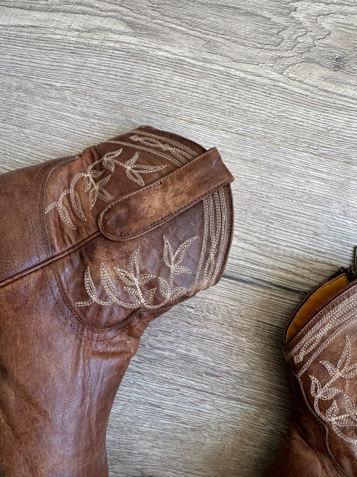 Mexicana 90s Cowboy Western Low Boots Vintage