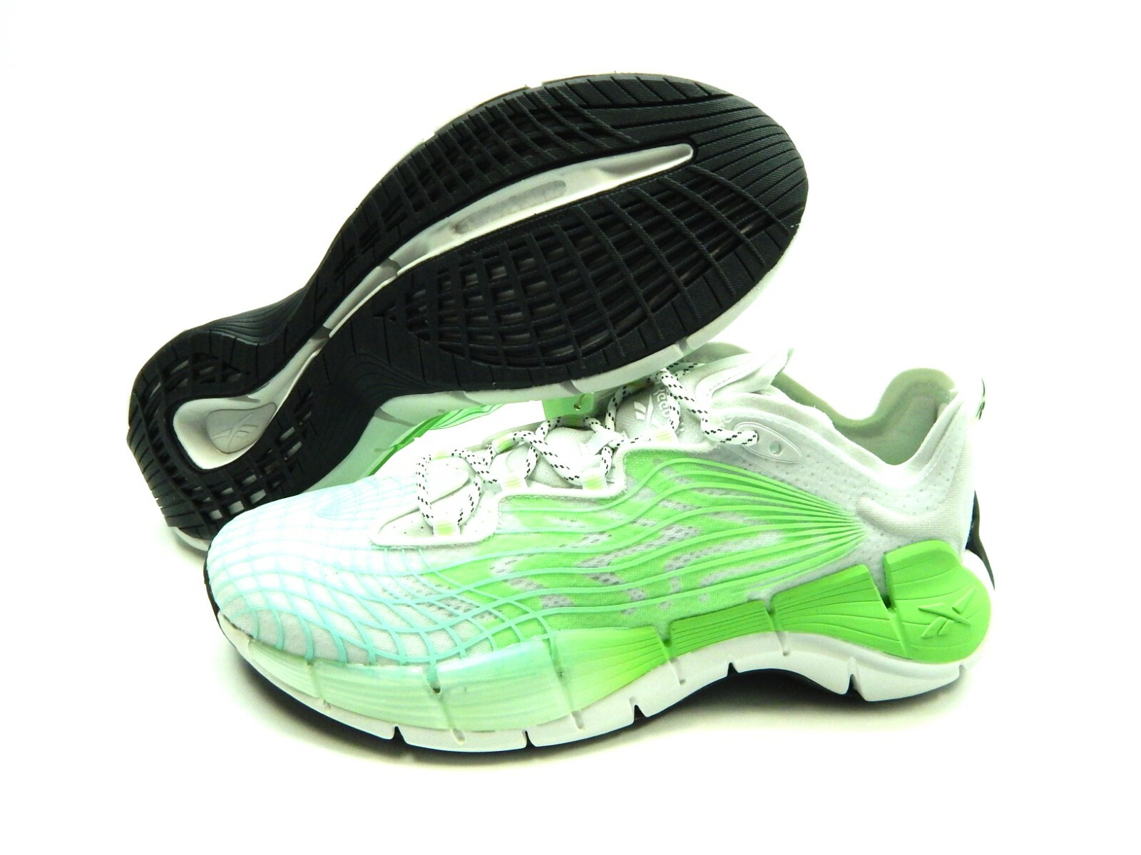 REEBOK ZIG KINETICA II FX9406 NEON MINT WOMEN SHOES SIZE 8.5 WITHOUT BOX