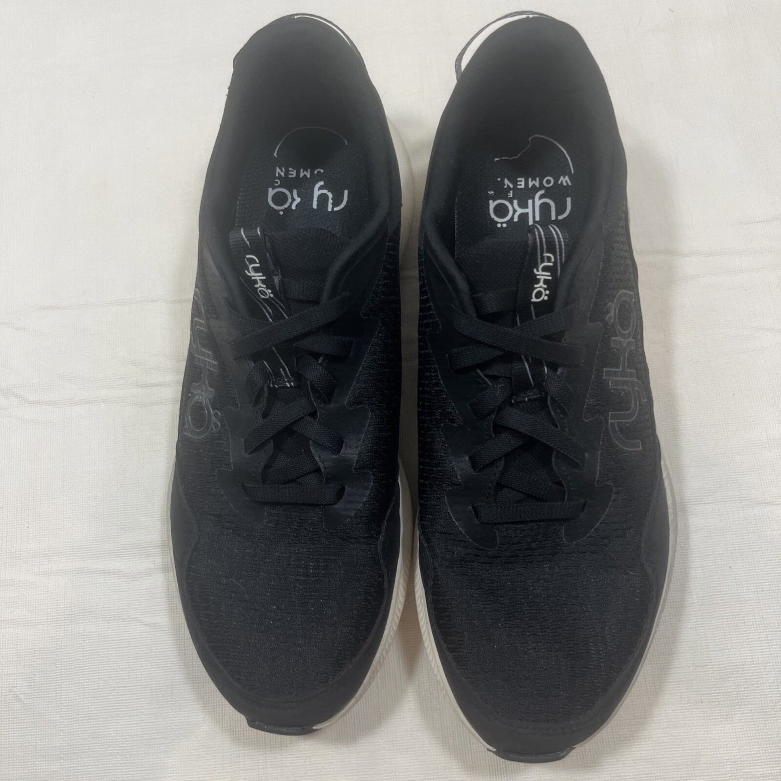 Ryka Womens Freehand Black Gym Athletic and Training Shoes 9.5 Medium (B,M) 4020