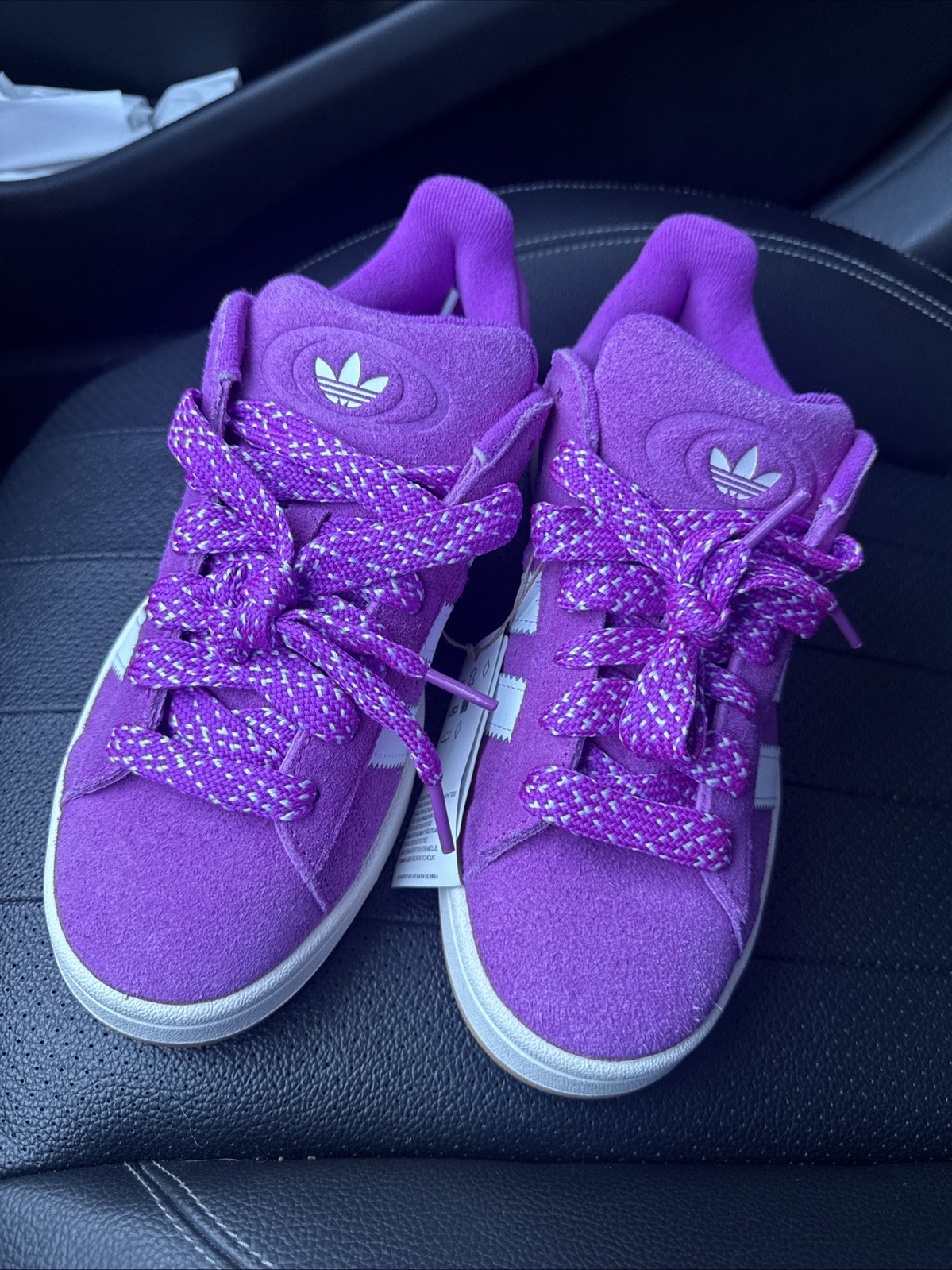 Adidas Campus 00s Purple Suede Sneakers Women’s 9.5 White Stripes NWT