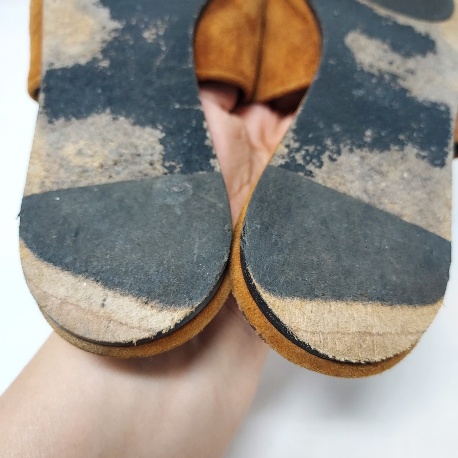 Jenni Kayne Brown Suede Mule Slides Pointy Toe Size 8 – FAIR