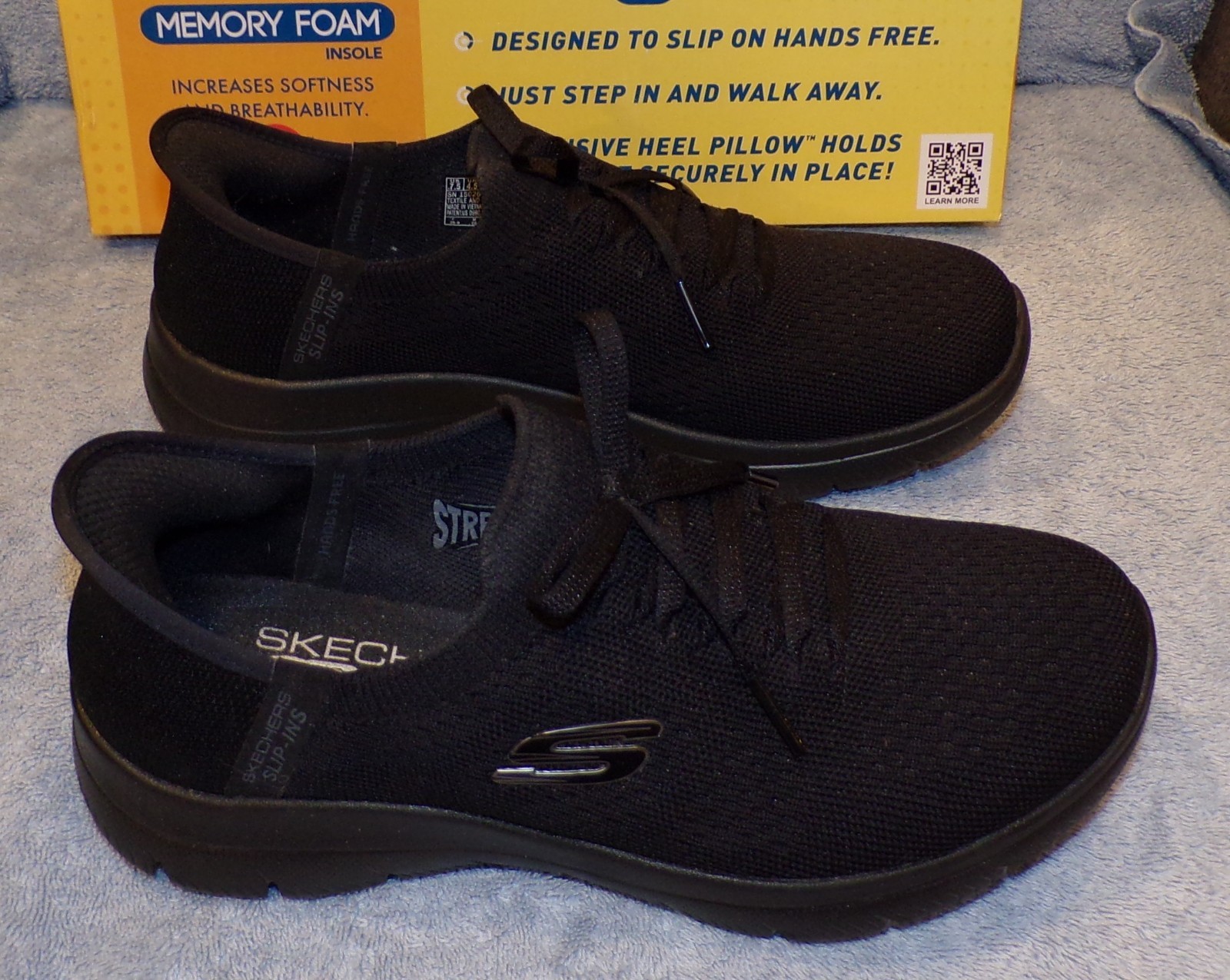 Skechers Women’s Slip-ins 7.5W Summits New Daily Sneakers Shoes Style 150263