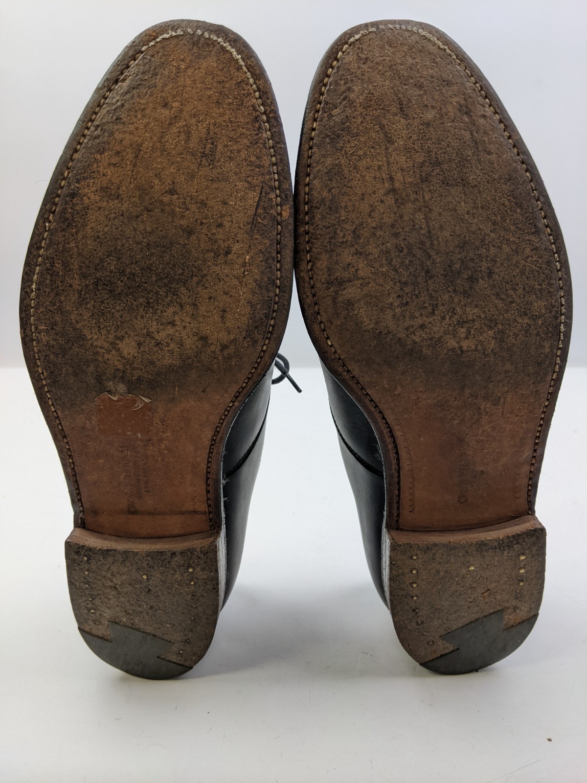 Crockett & Jones Black Leather Ashby Shoes Womens Size 12 Dress Shoes Oxford