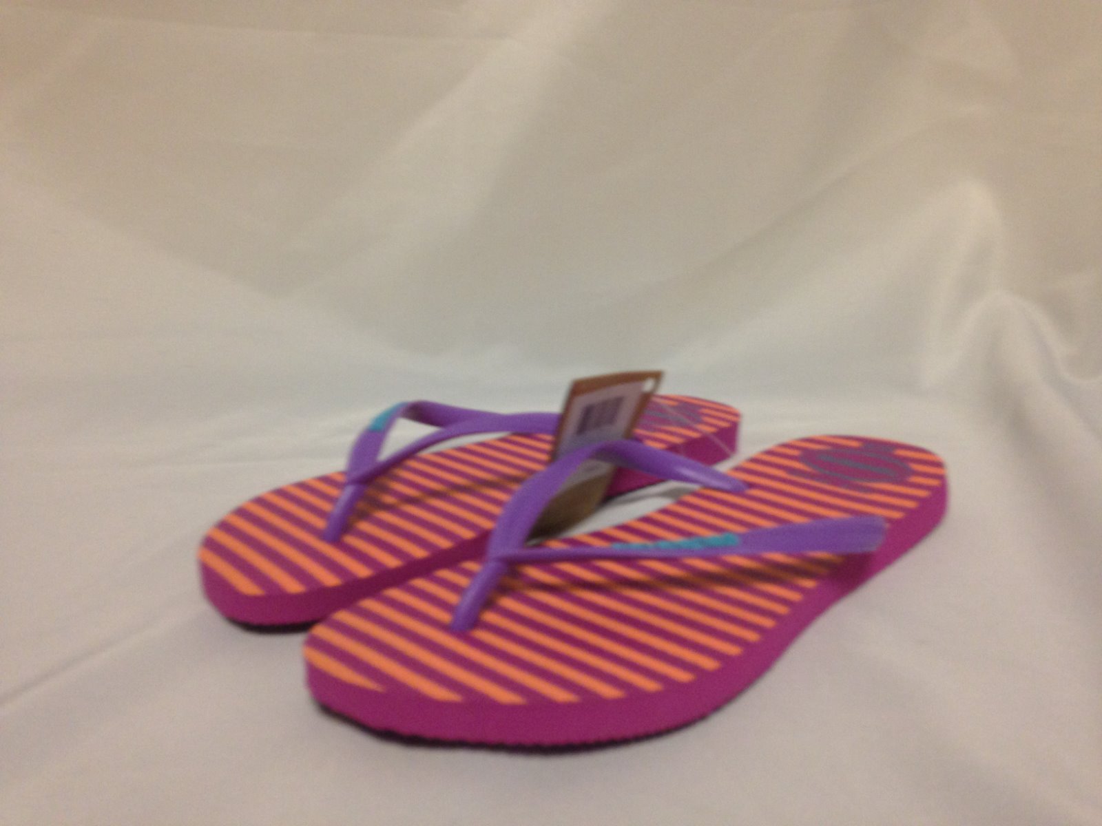 Havaianas SP15 Slim Retro Stripe Flip Flop Rose Gum New with tags