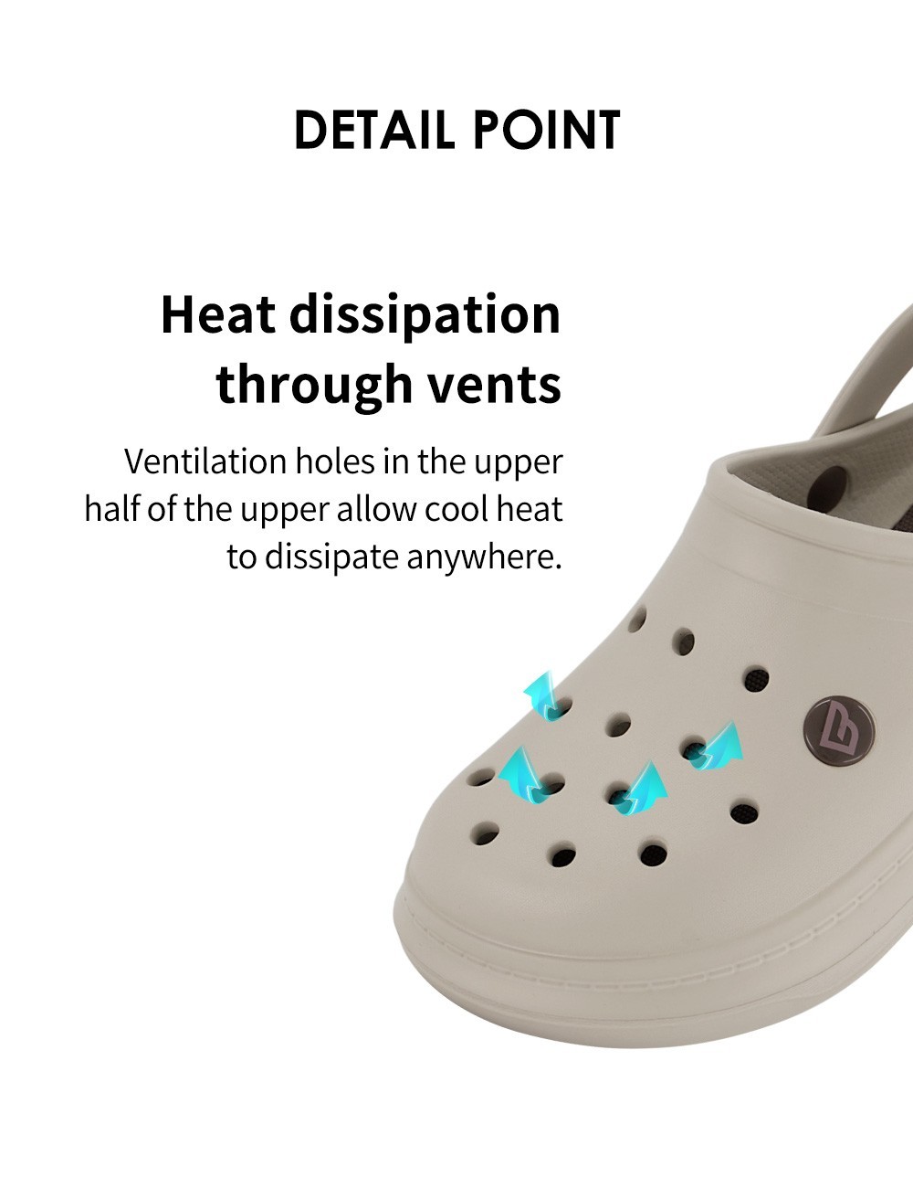 Ballop Convenient Sandals – Lightweight Non-Slip Slip On Shoes for Men & Women