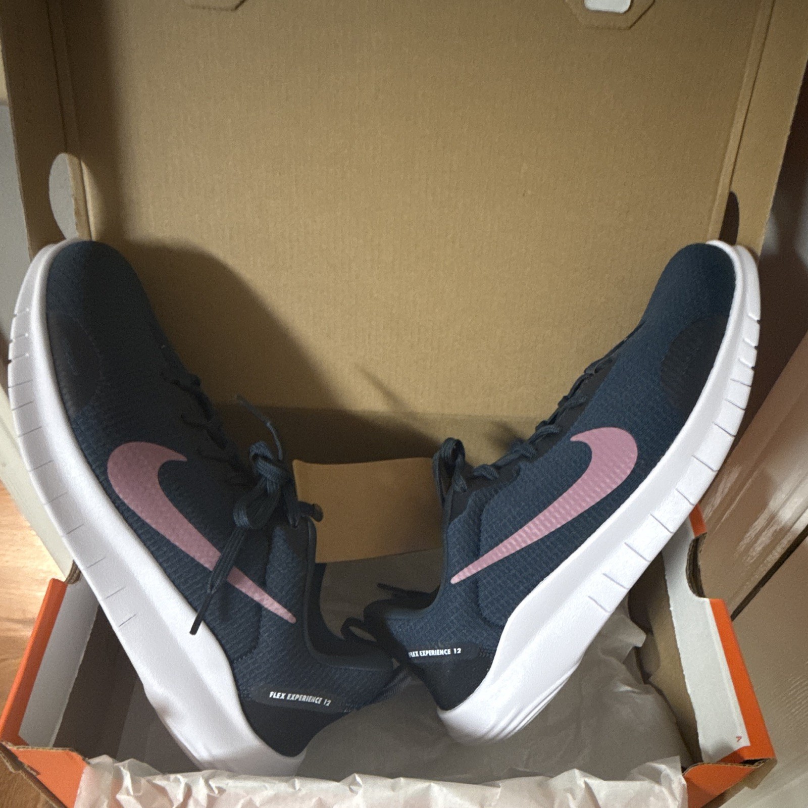 Nike Flex Experience Run 12 Women’s Sneakers Armory Navy Plum Dust DV0746-401