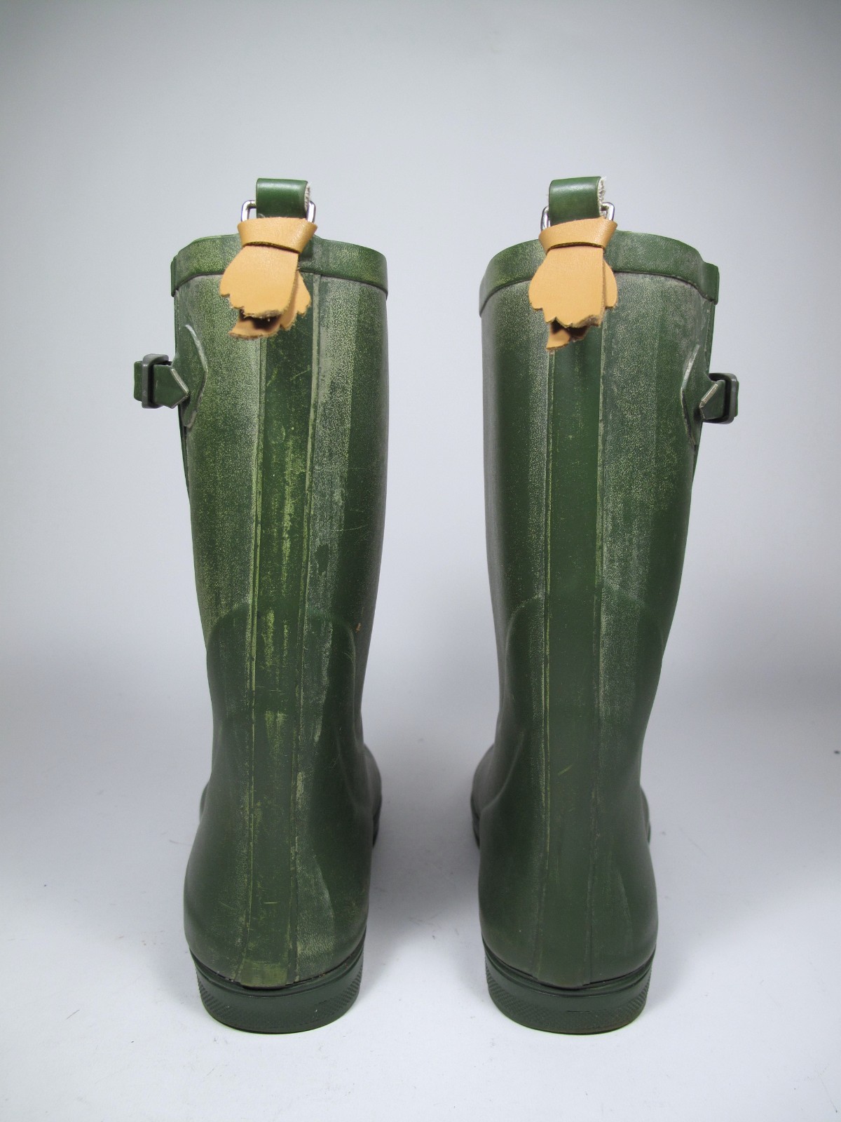 aigle ladies wellies shoes size 35 green