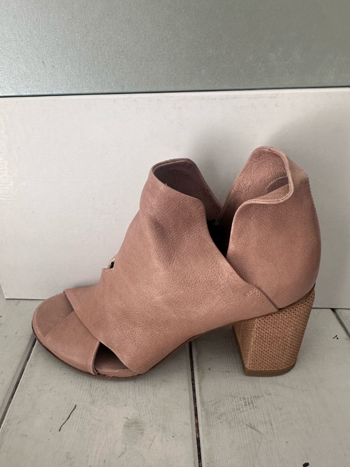 Officine Creative Ankle Boots Genuine Leather Woman SizeEu37 Blush Heel 3 1/8in
