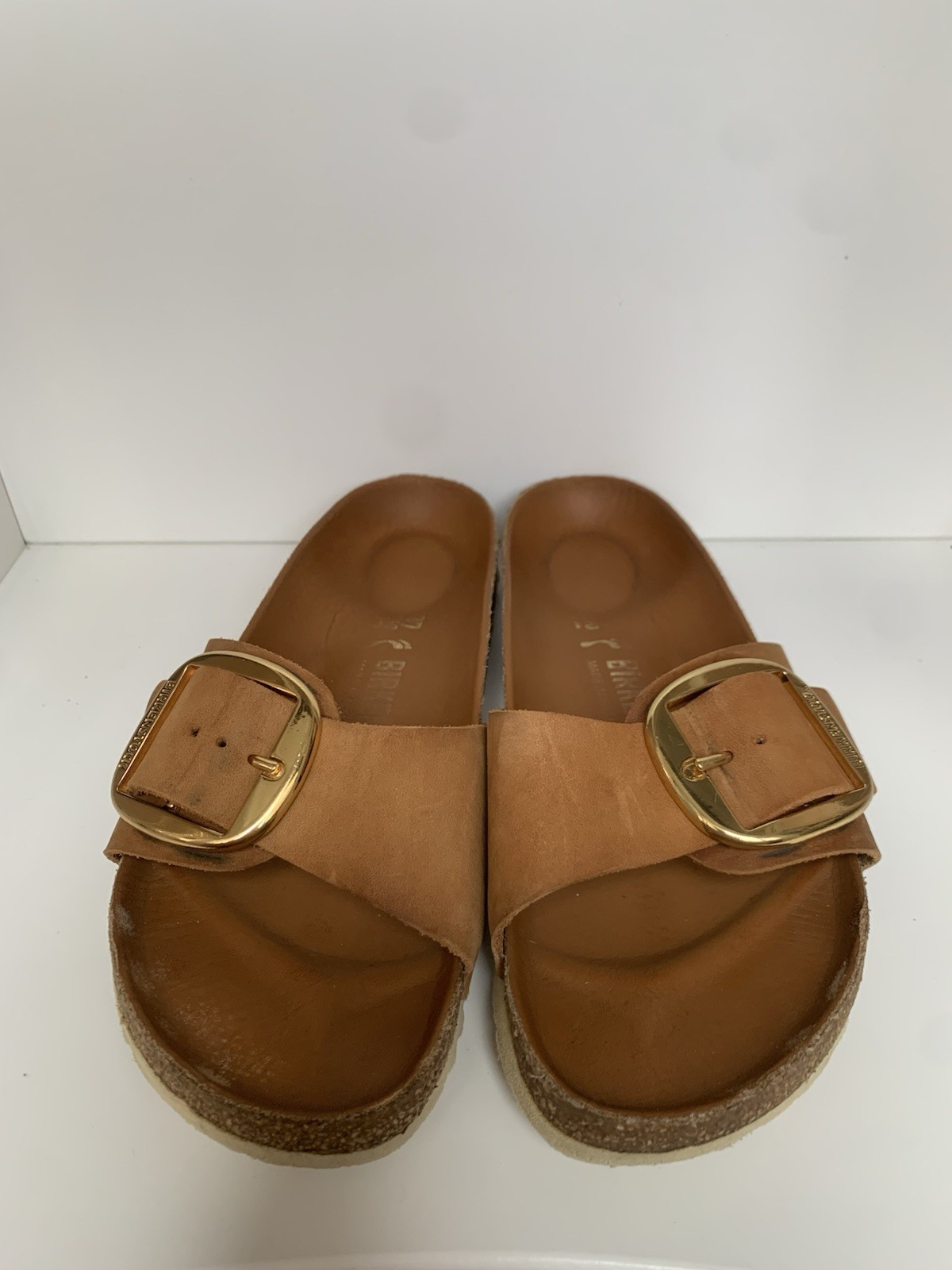 Birkenstock Madrid Big Buckle Leather Sandals EU 37 (24cm)