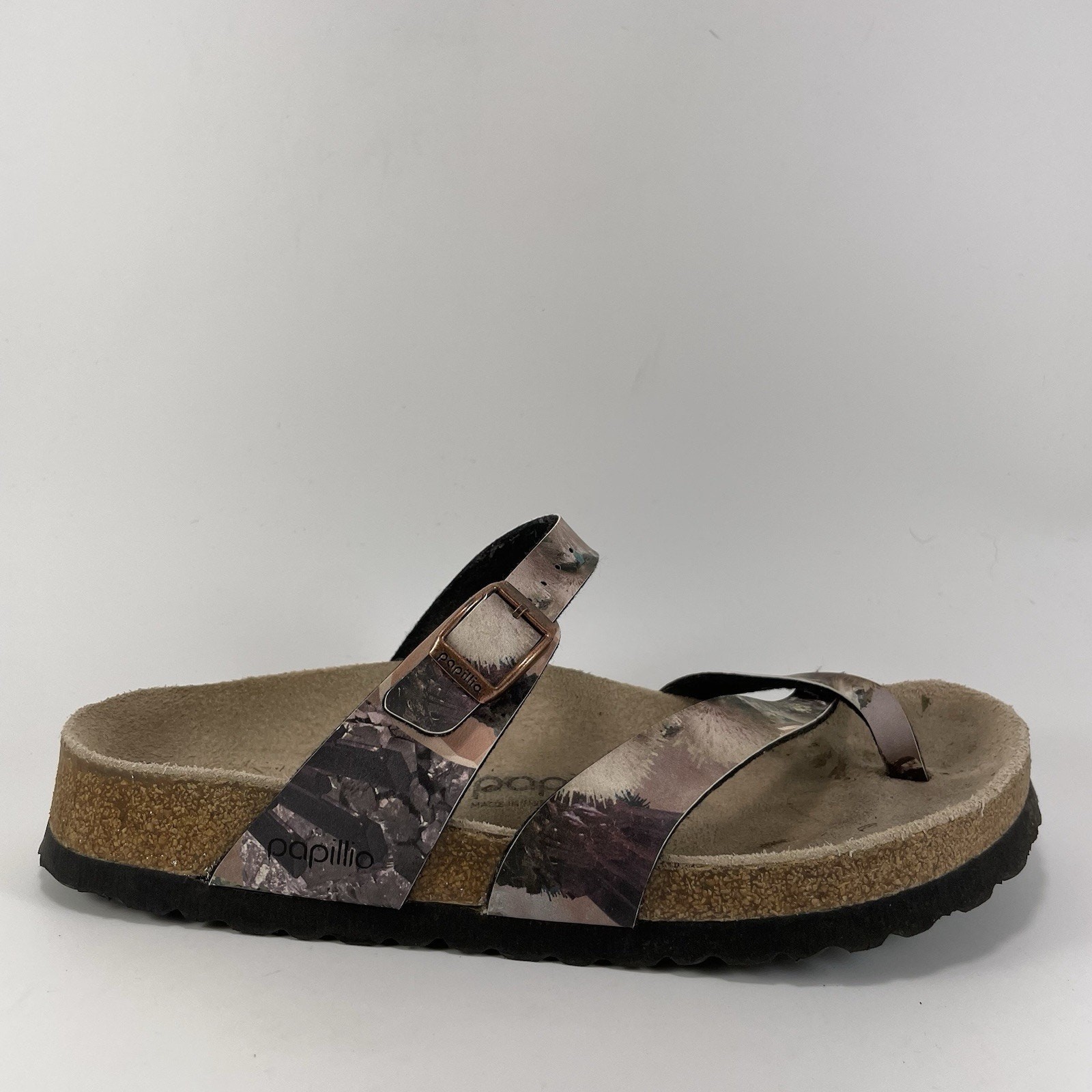 Papillio Birkenstock Tabora Mayari Sandals Crystal Lilac Womens 38/ 7-7.5