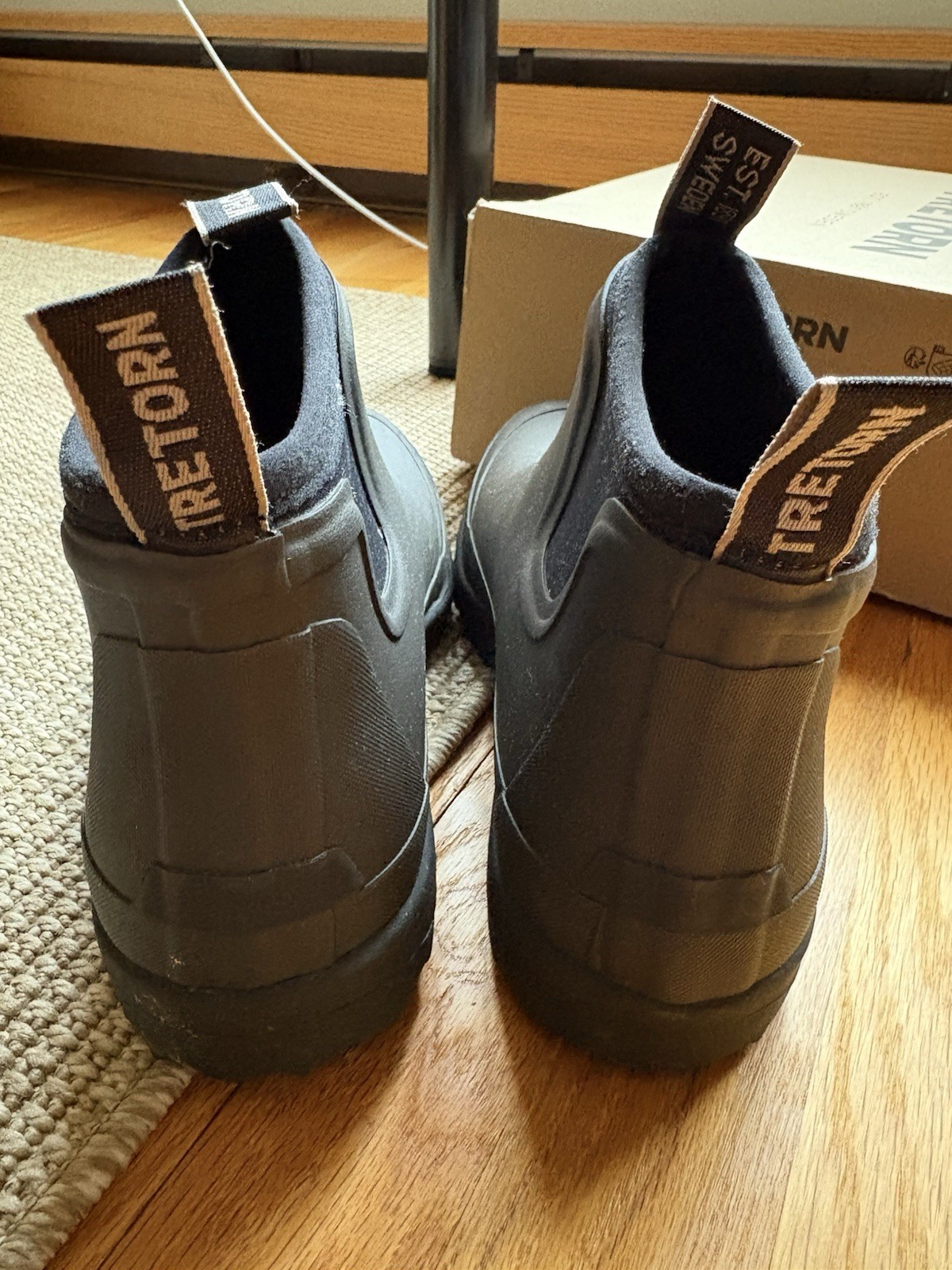 Tretorn Rain boots Terrang Low Neo Size 41 Chocolate Brown Not Available In US