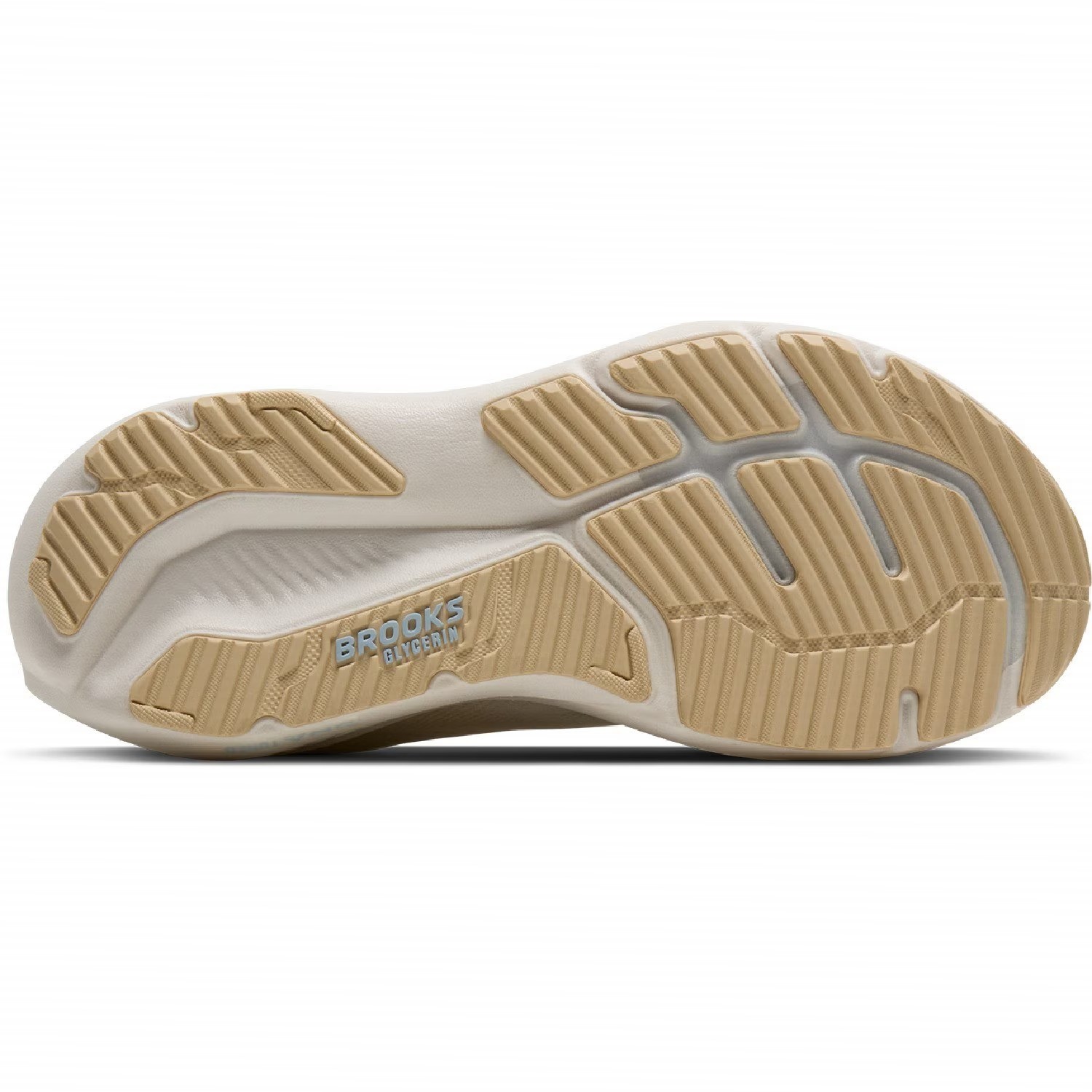 Brooks Women’s Glycerin 23 Running Shoes, White/Beige (NEW)
