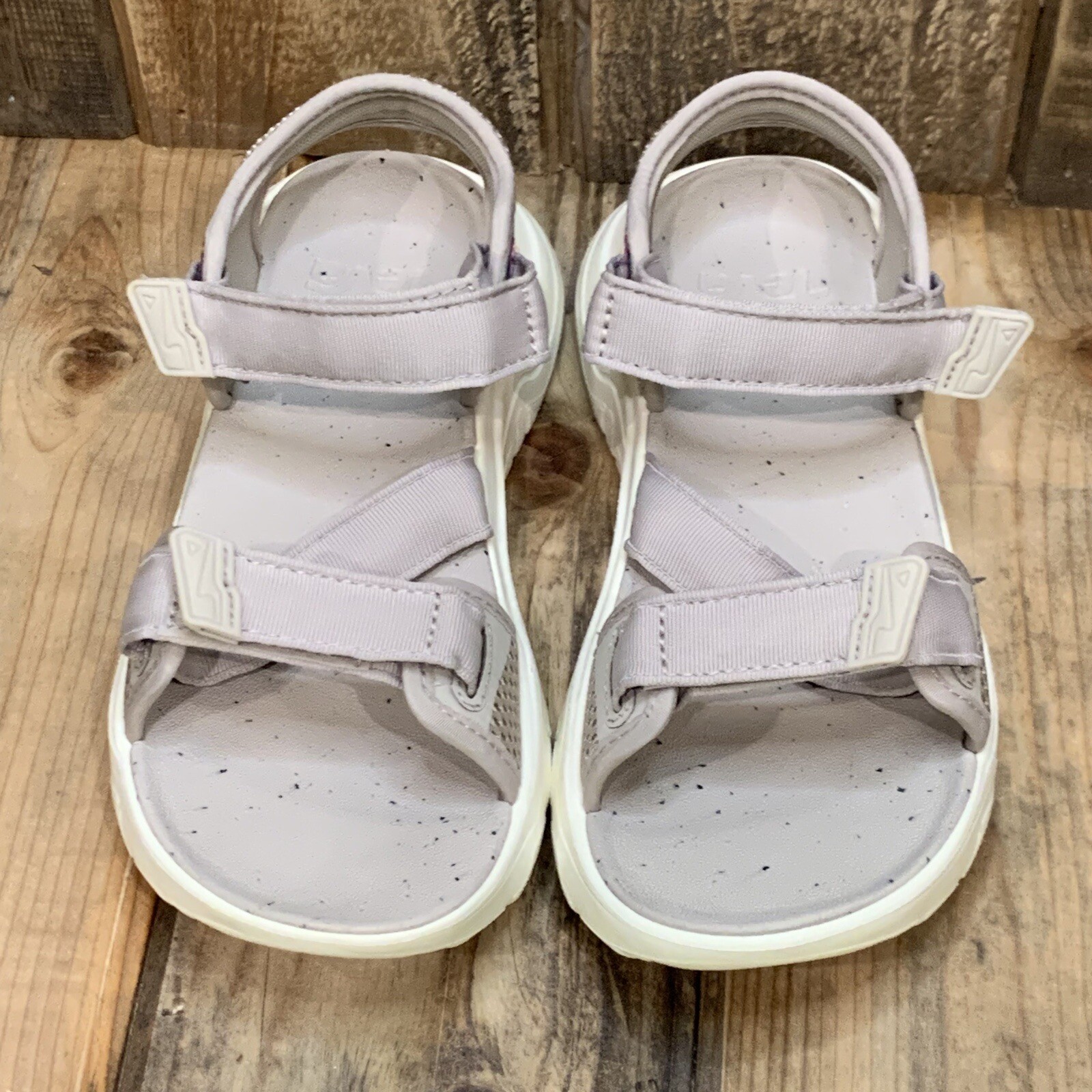 NEW TEVA ZYMIC SANDAL GREY STRAPY HIKING WATER SPORT SHOE WOMENS US 5 UK 3 EU 36