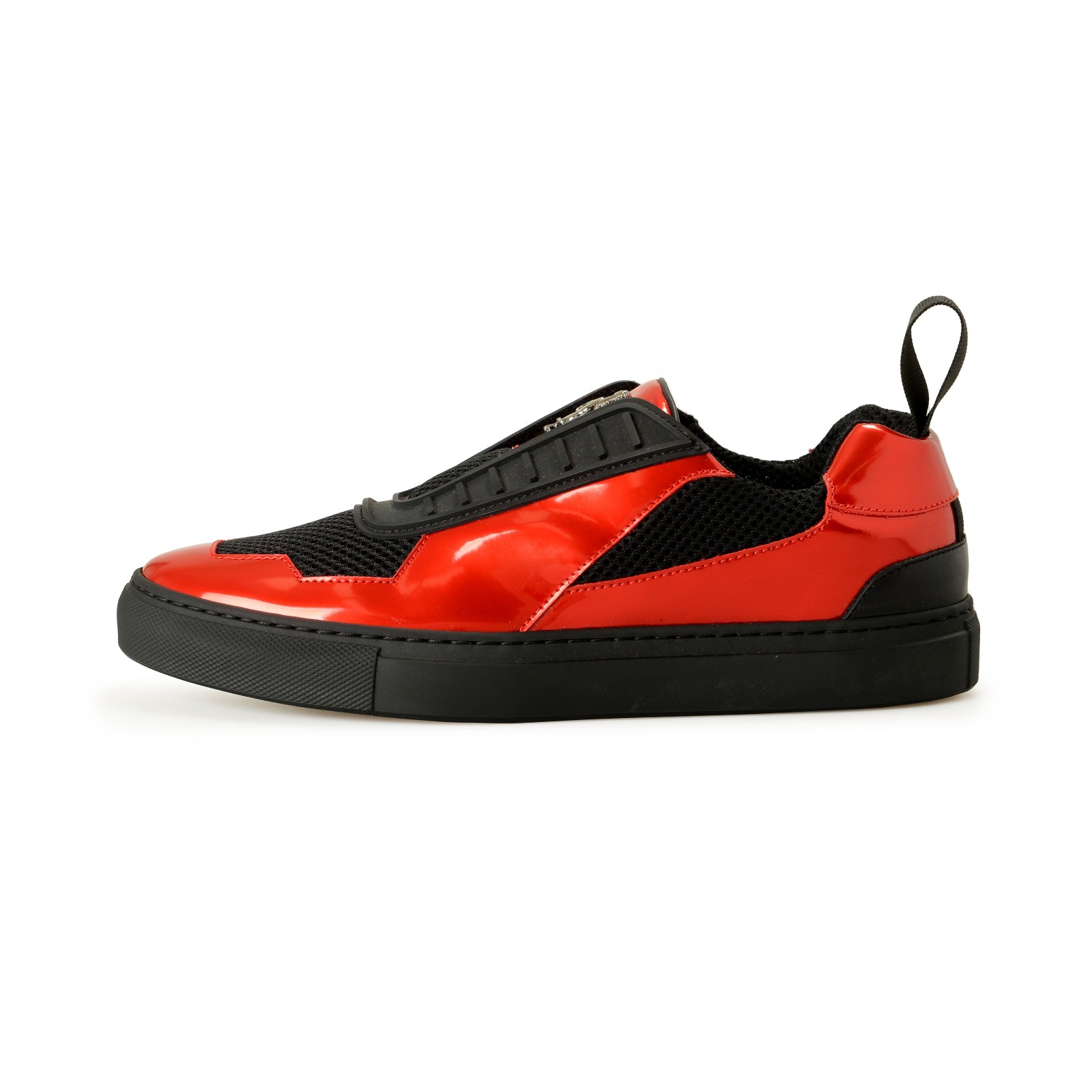 Scuderia Ferrari Women’s Red Patent Leather Sneakers Shoes US 6 IT 36