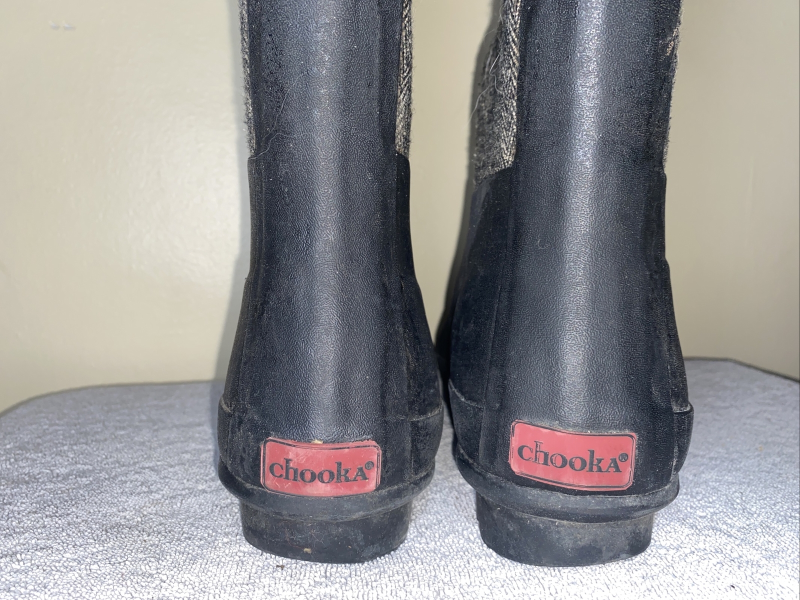 Chooka Women’s Mid-Height Rain/Winter Boots Black Size US 8