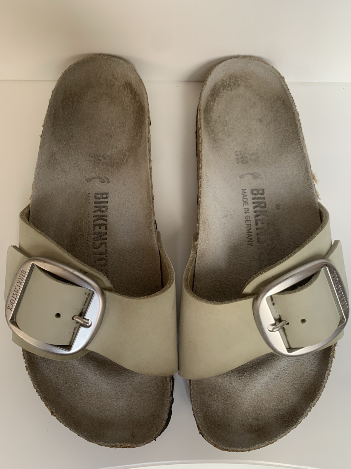 Birkenstock Madrid Big Buckle Leather Sandals EU 37 (24cm)