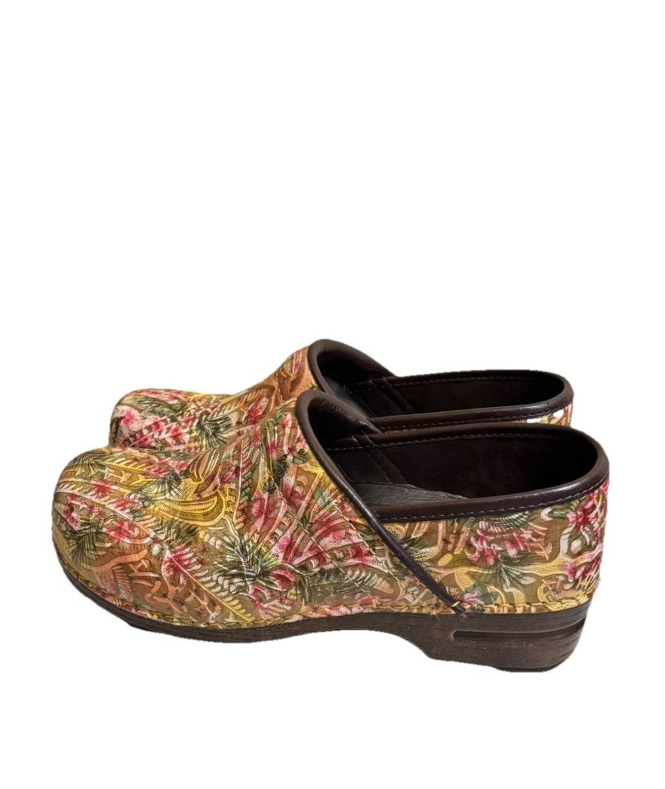 Dansko XP Floral Print Clogs. Size EU 42 Equivalent US 11.5-12 Women /9-9.5 Men