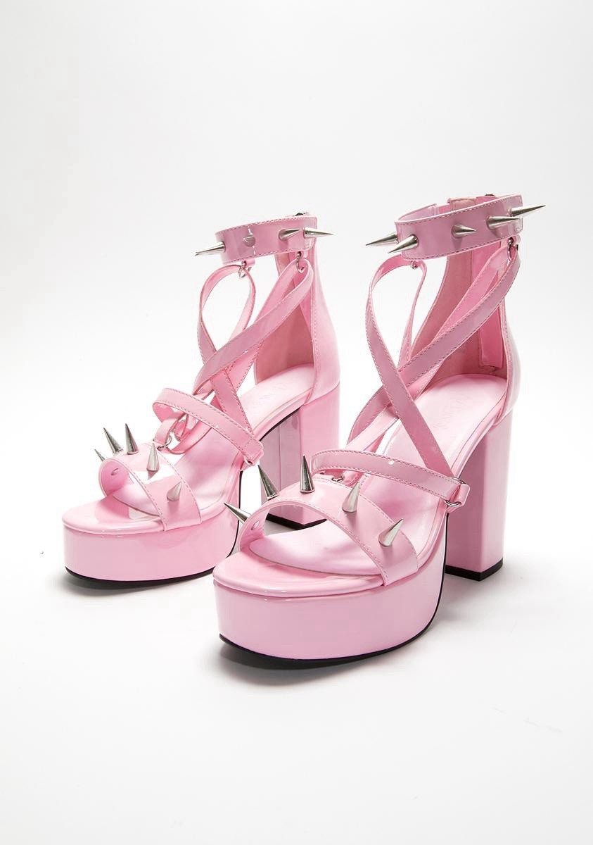 KILLING ME SOFTLY SPIKED HEELS