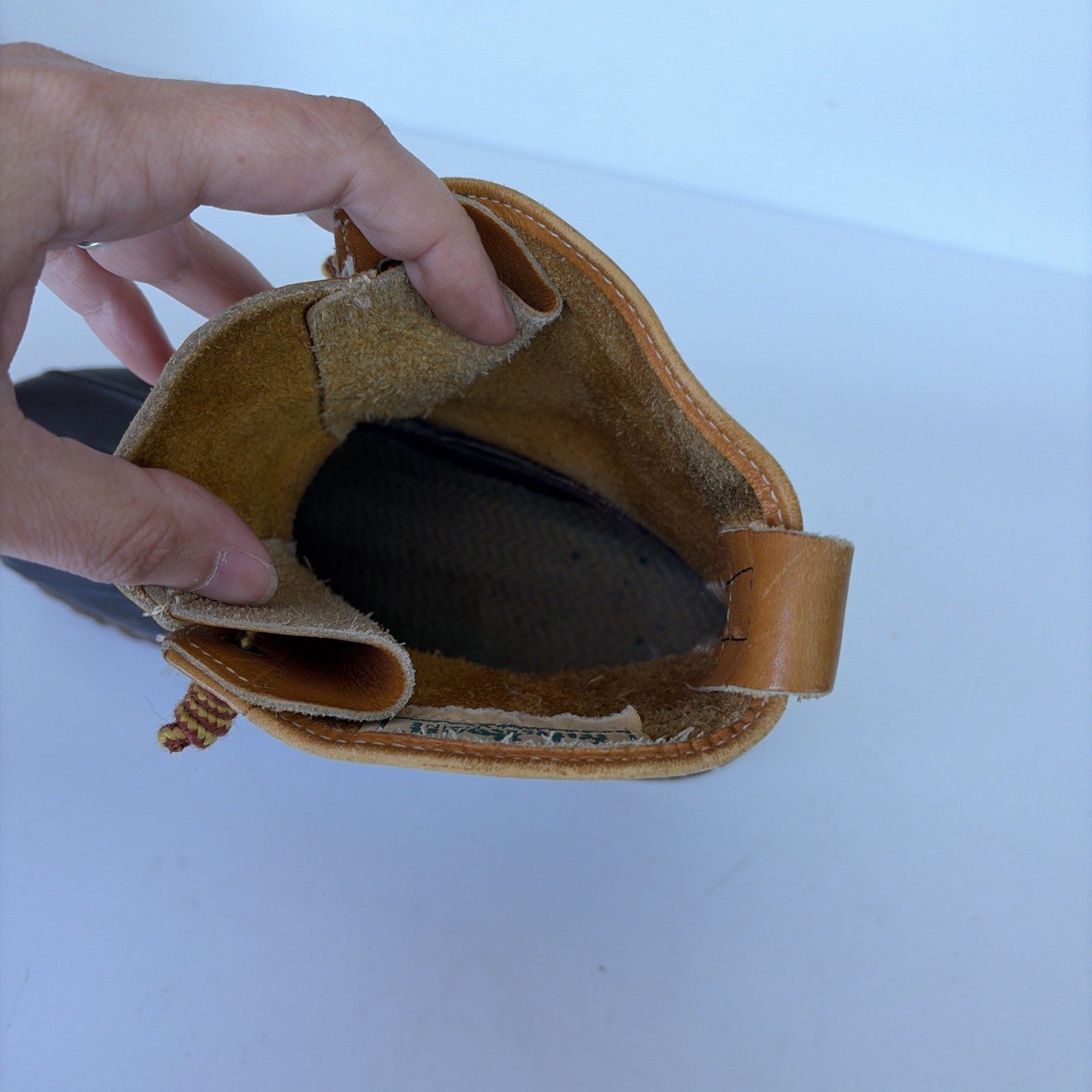 Vintage LL Bean Maine Hunting Shoes Womens Size 9 Duck Boots USA