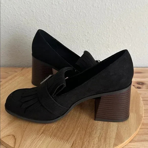 a.n.a Faxon Womens Square Closed Toe Loafers 10M