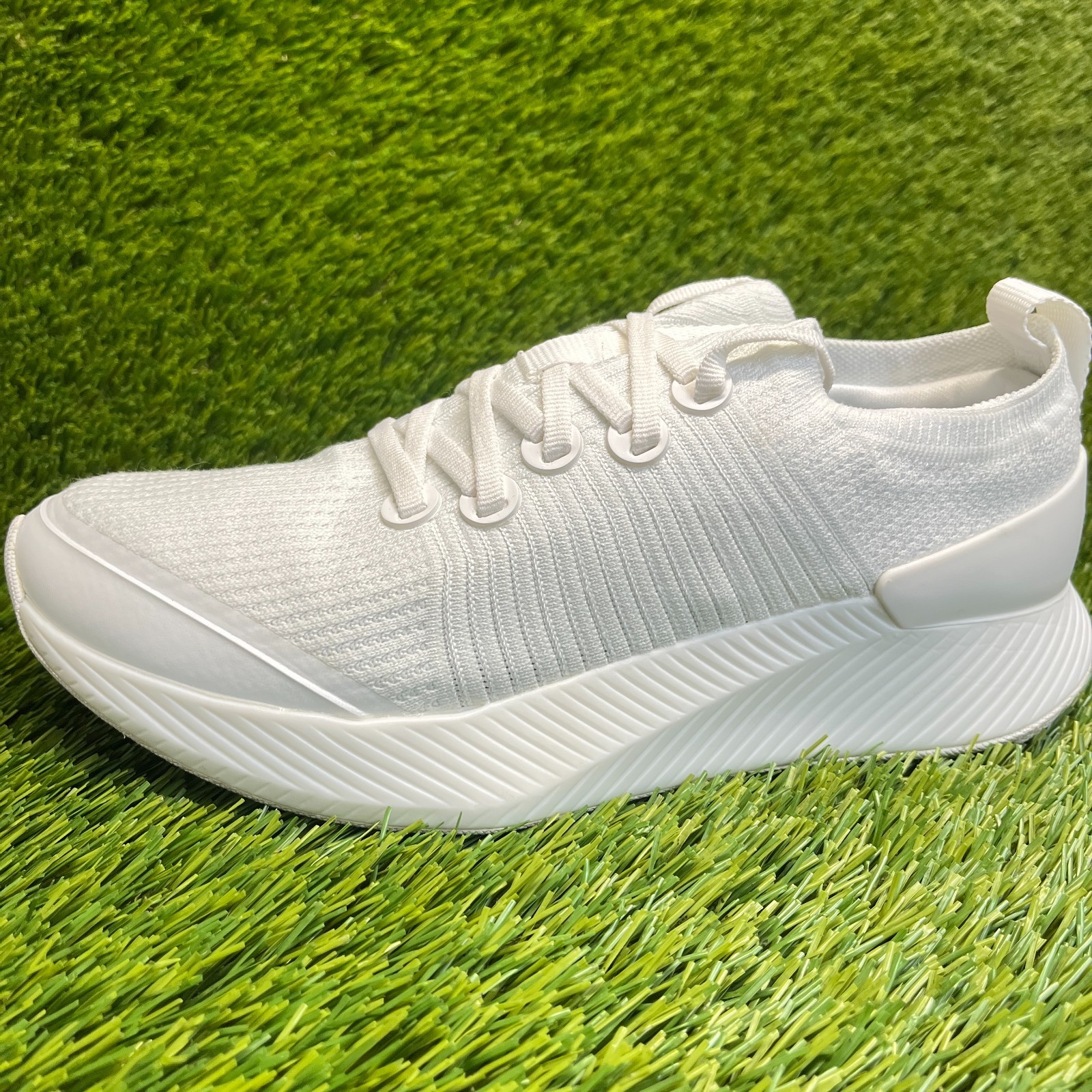 Allbirds Tree Glider Womens Size 8 White Athletic Running Walking Shoes Sneakers