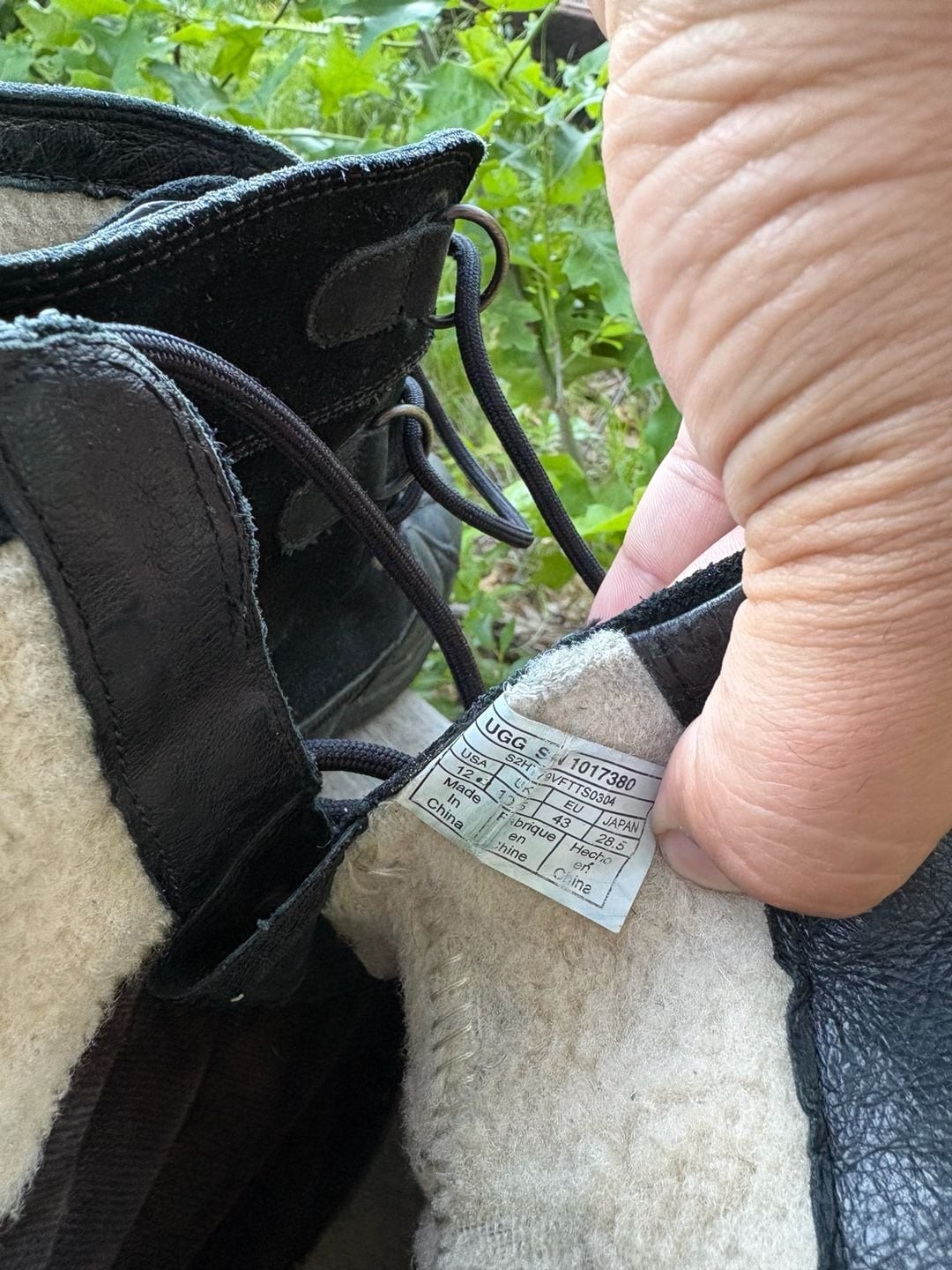 UGG Azaria Waterproof Leather and Suede Duck Boots