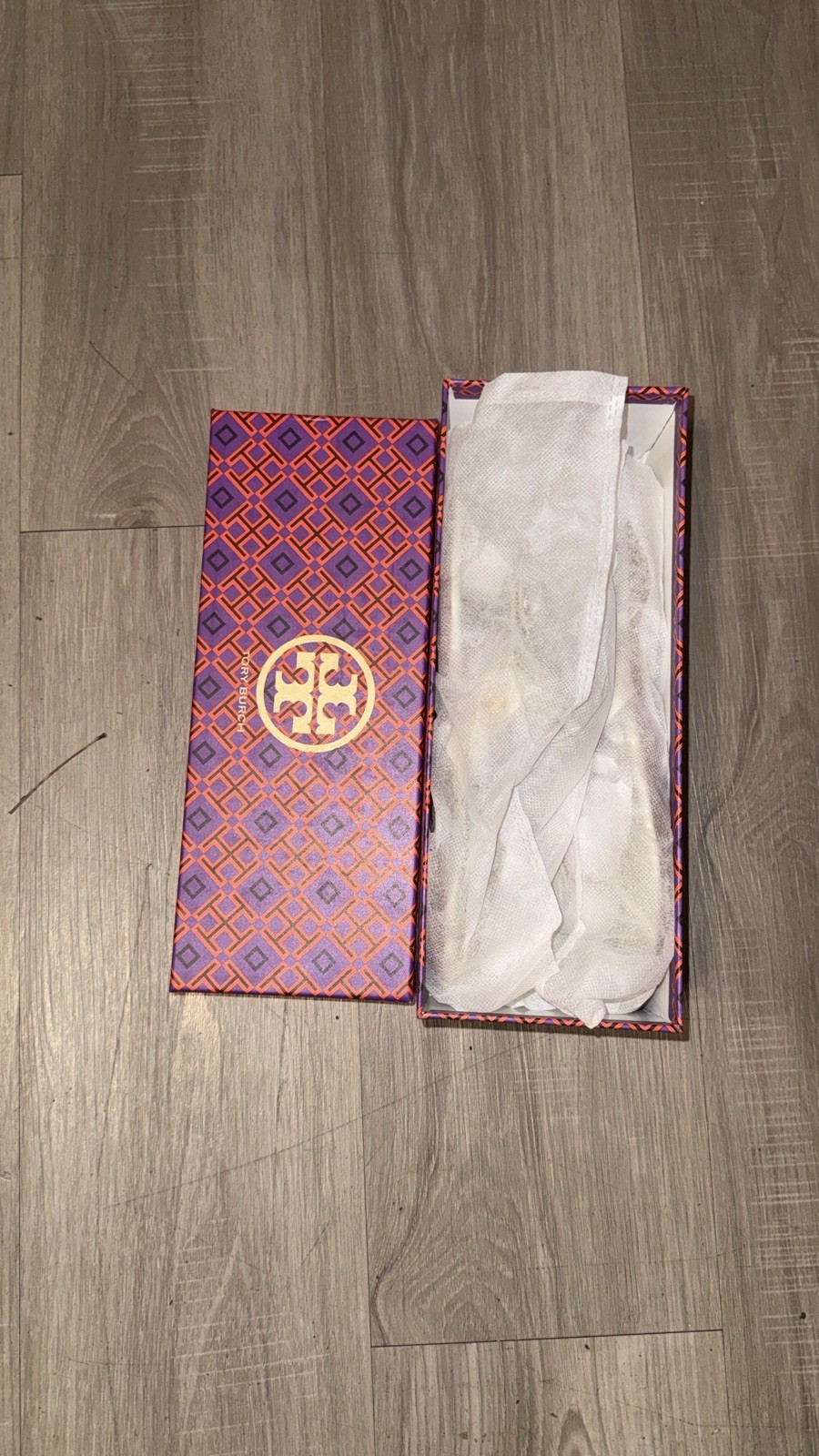 Tory Burch Women’s White Leather Logo Thong SlipOn Sandals 6.5 New Box QT 1.1