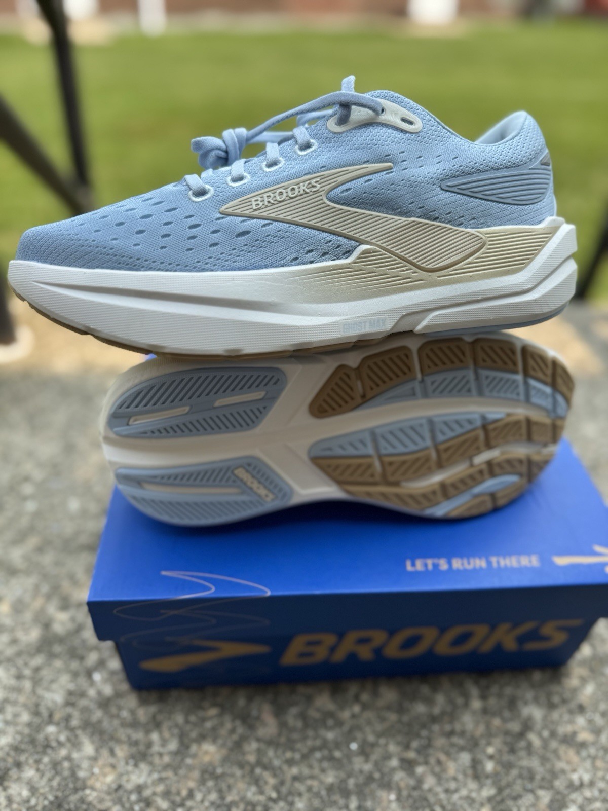 Brooks Ghost Max 3 Women’s Running Shoes Blue/White/Beige Low Top B 1204571B431