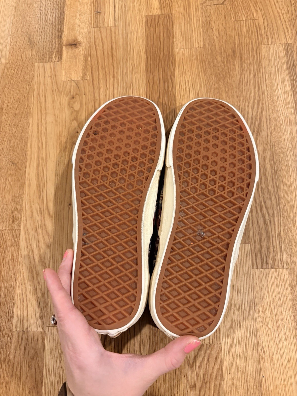 Vans Slip-On Canvas Blanket Weave Geometric Slip-On Women’s 8 Men’s 6 EU 38.5