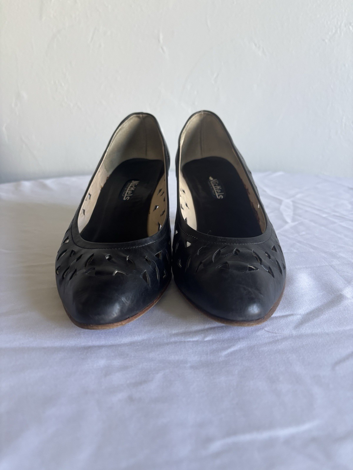 Nickels Black Heels Shoes Women’s Size:8B Made in Italy