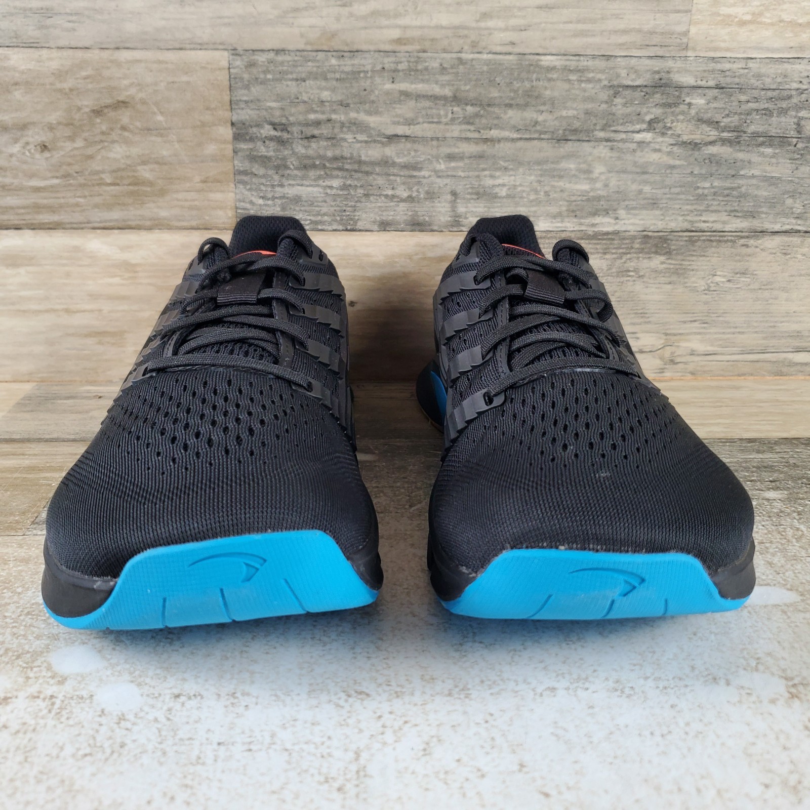 Inov8 F-Lite Womens Gym Shoes Sz 9 Running Athletic Black Coral Blue Sneakers