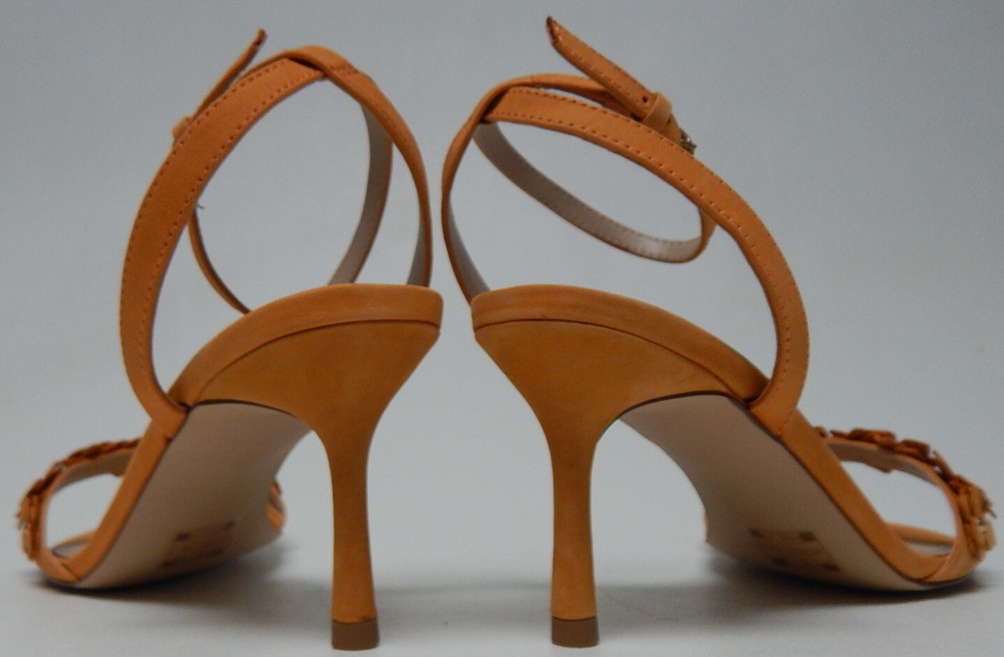 Draper James Alice Size US 10 M EU 41 Women’s Floral Heeled Sandals Light Orange