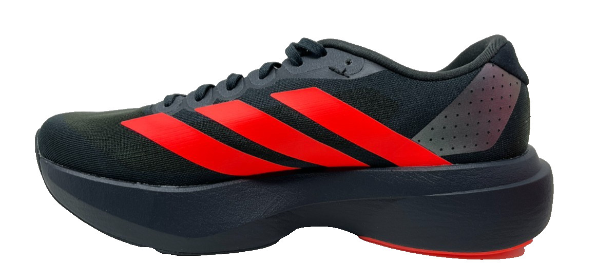 adidas Adizero Evo SL Running Shoe -Women’s, Carbon/Lucid Red/Solar Slime – NEW