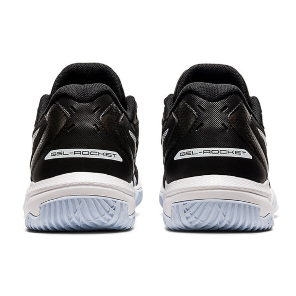 Asics Gel-Rocket 10 1072A056-001 Women’s 9 Black White Volleyball Shoes DWA3036