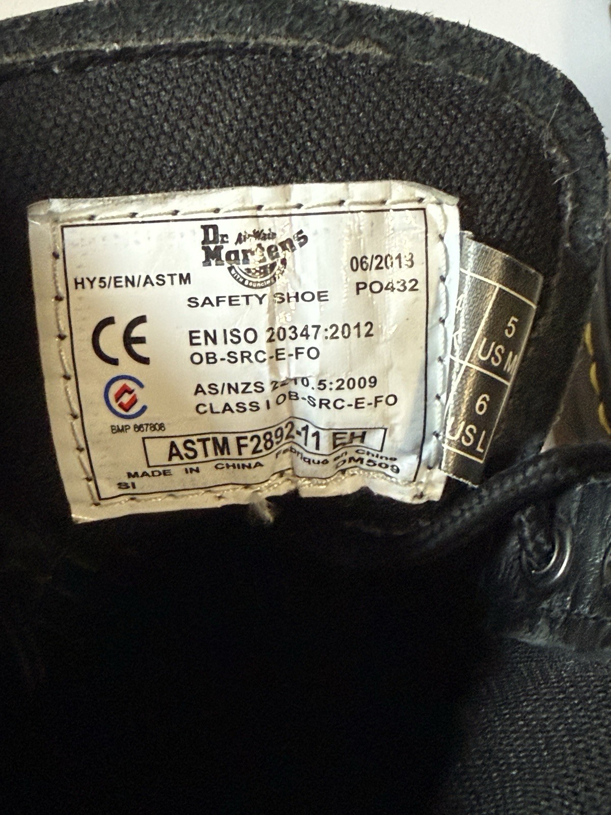 Dr Martens Air Wair Boots 1460 Pascal Virginia Women’s Size 5 Soft wair