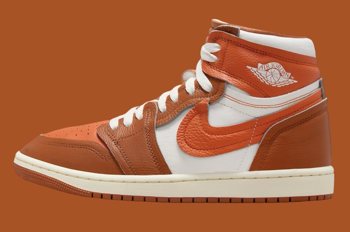 Women’s Nike Air Jordan 1 MM High Method Of Make Desert Orange Sail FB9891-800