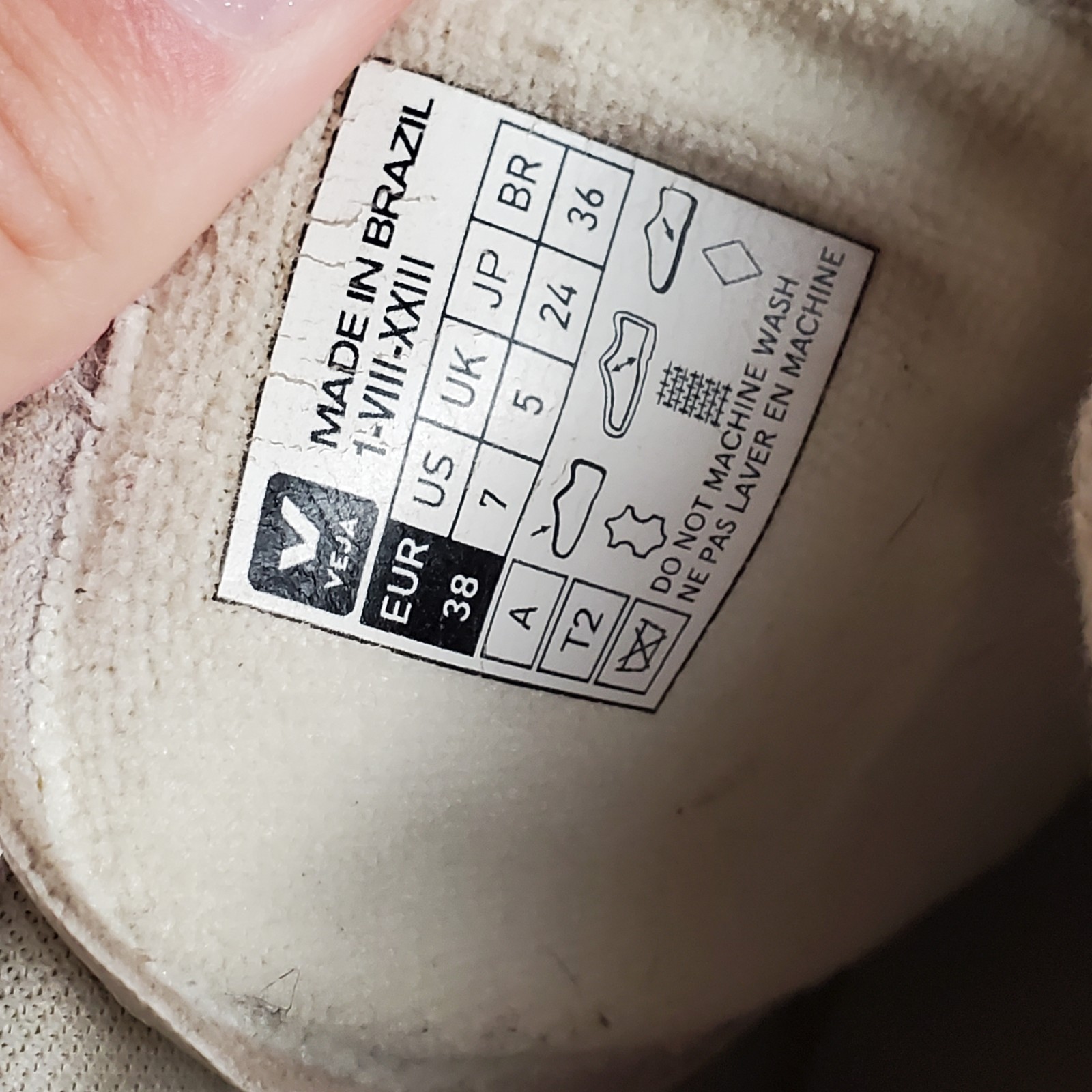 Veja V-90 O.T. Leather Womens Shoes Sz 7 Low Top Lace Sneakers