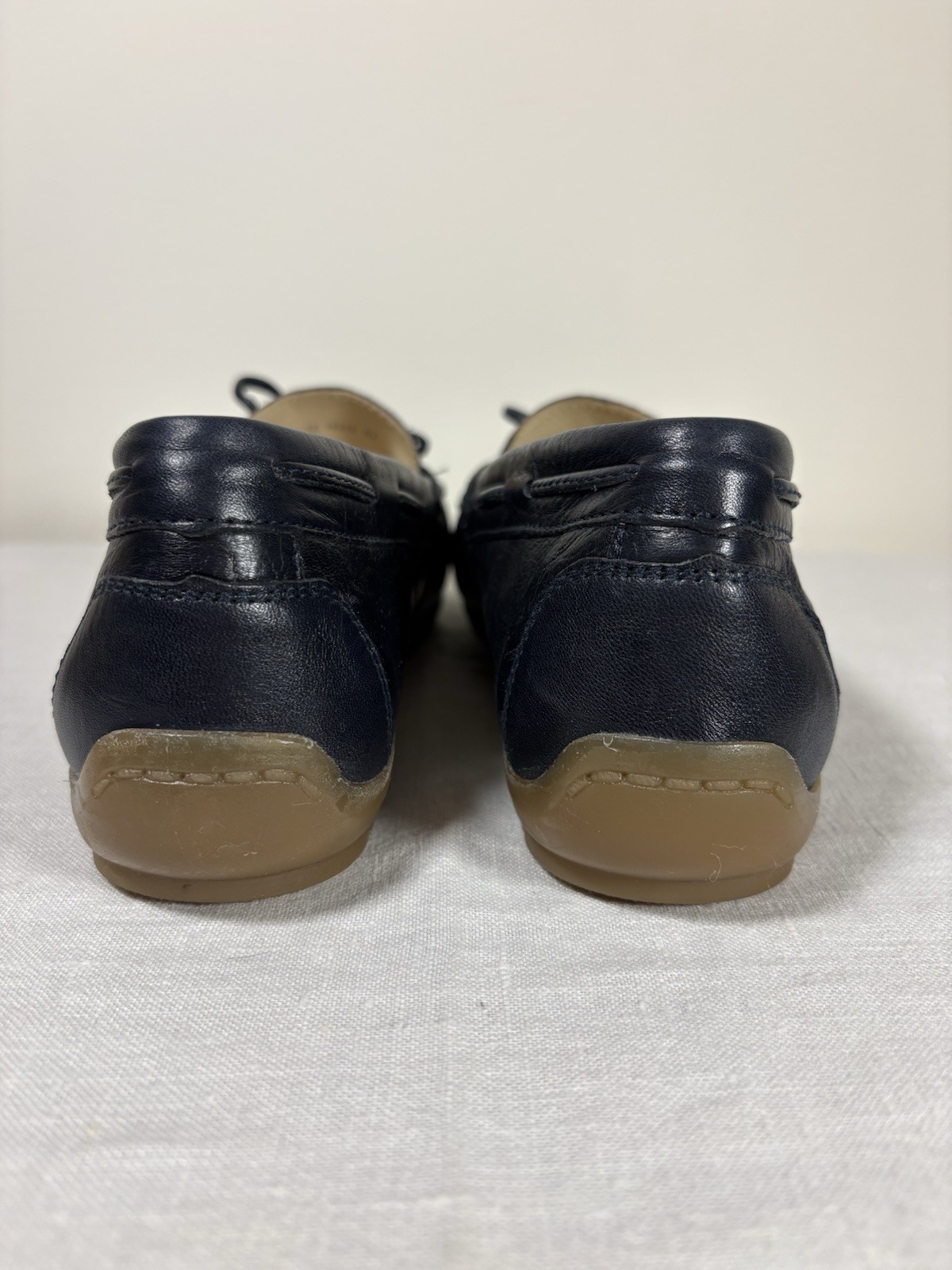 Ara Women’s Amarillo Driving Moccasin Leather Loafer, Navy Size 7 US