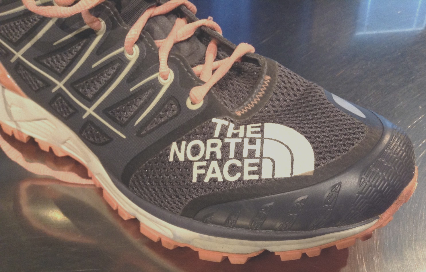 The North Face Ultra Endurance 2 Women’s 11 Trail Running Shoes Grey & Pink VGC