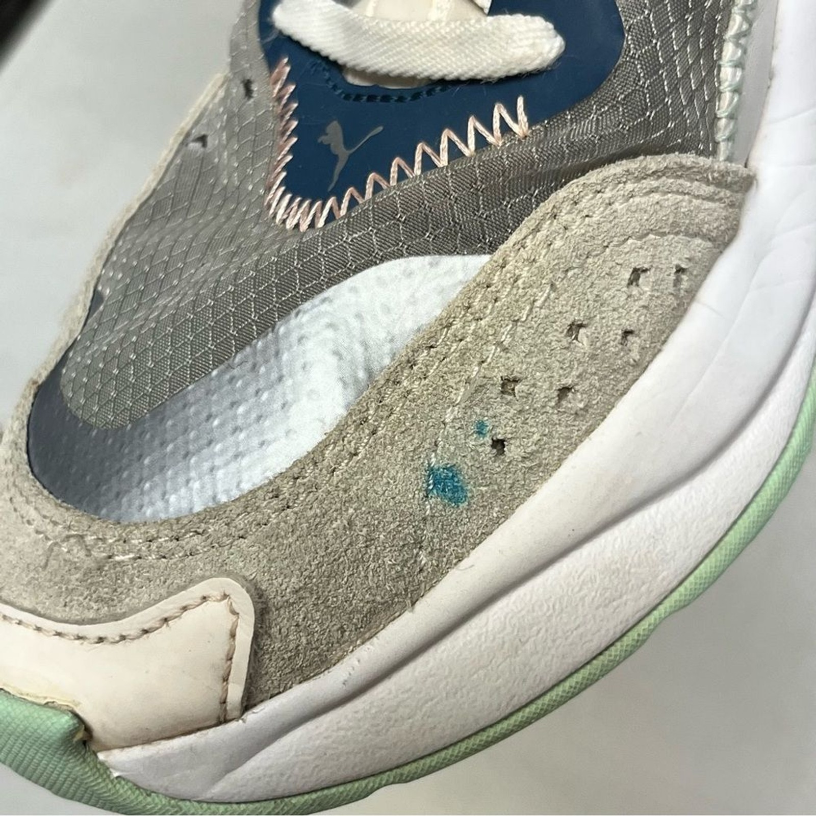 Women’s PUMA rise colorblock chunky mesh Dad Sneakers 7 retro streetwear gym