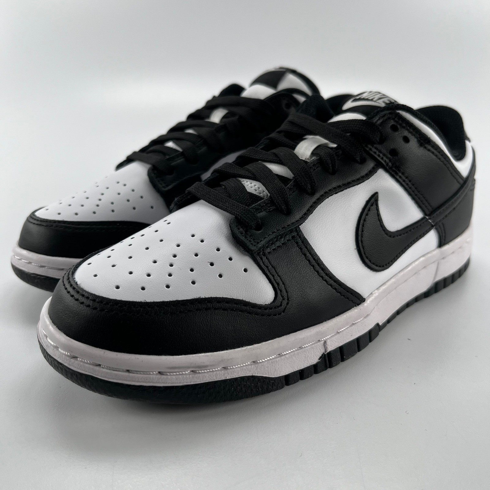 Nike Dunk Low Retro White Black Panda Womens DD1503-101 Size 6.5W Sneakers