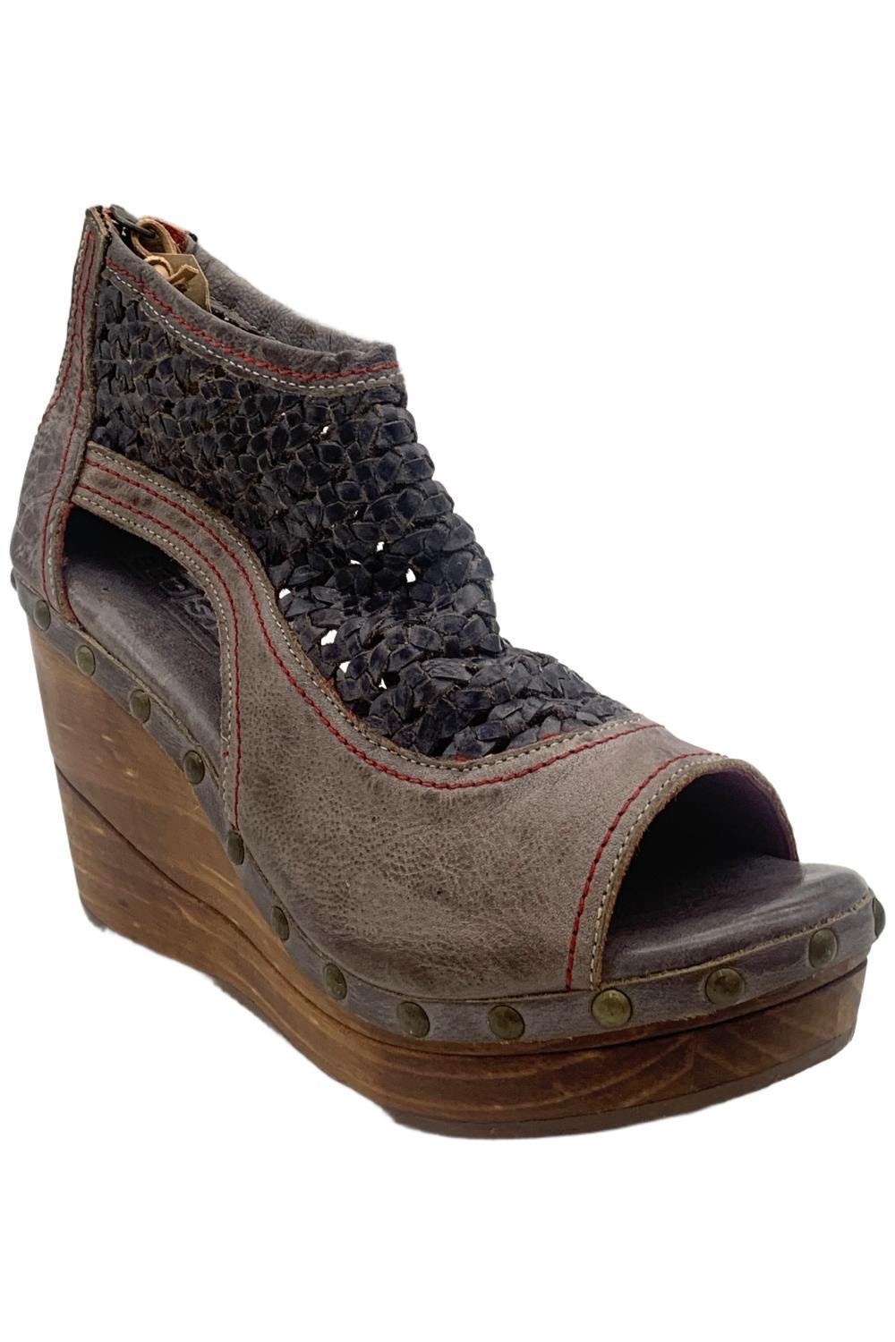 Bed Stu Women’s Odette Wedge Heel Alkaline Rustic