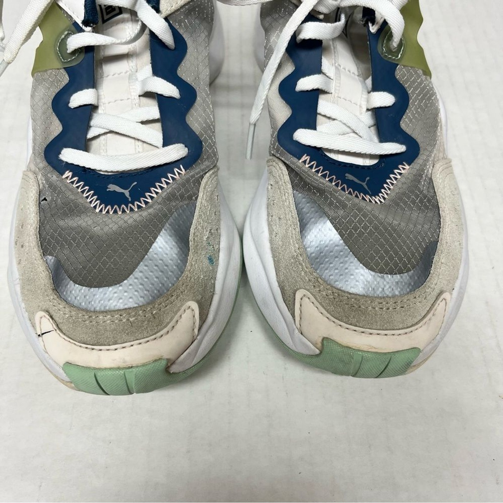 Women’s PUMA rise colorblock chunky mesh Dad Sneakers 7 retro streetwear gym