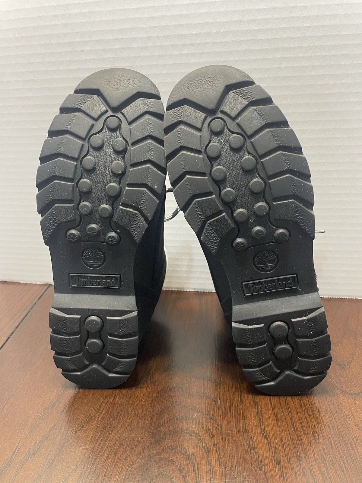 Timberland Euro Sprint Mid Hiker Boot A1R39 Women’s Size 8 Black White Trim