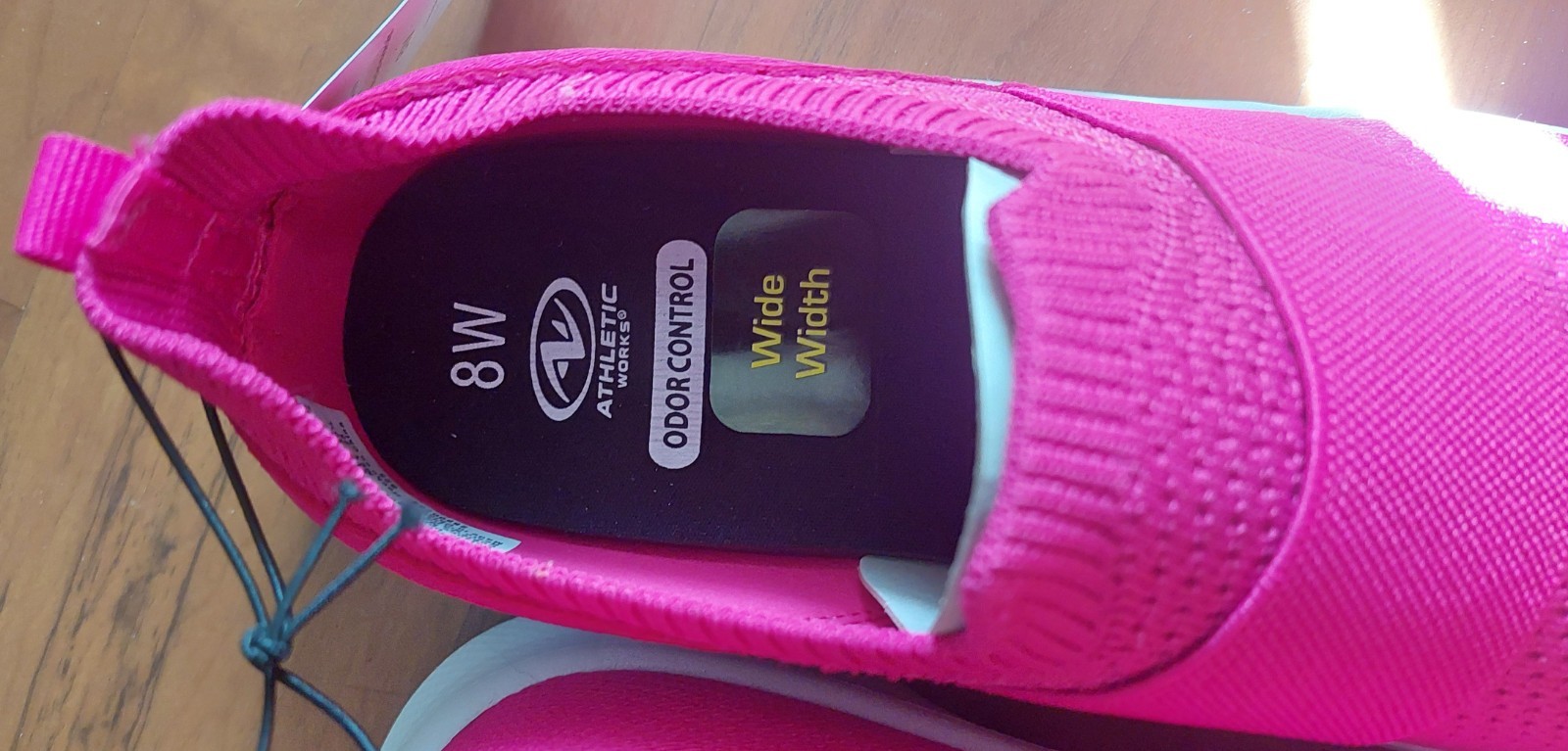 Woman shoes comfy walking running home indoor outdoor slippers gym laceless 8US