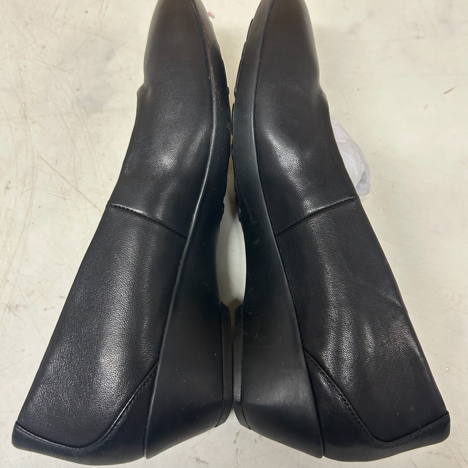 fitfit Women’s Low Heel Black Pumps Size 24.0cm With Box Shoehorn Used