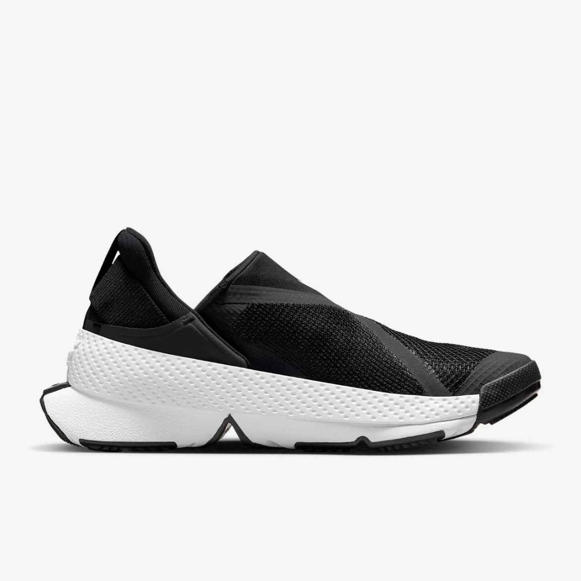 Nike Go Flyease Easy Slip On/Off Shoes Sneakers Black White NEW Womens Size 8.5