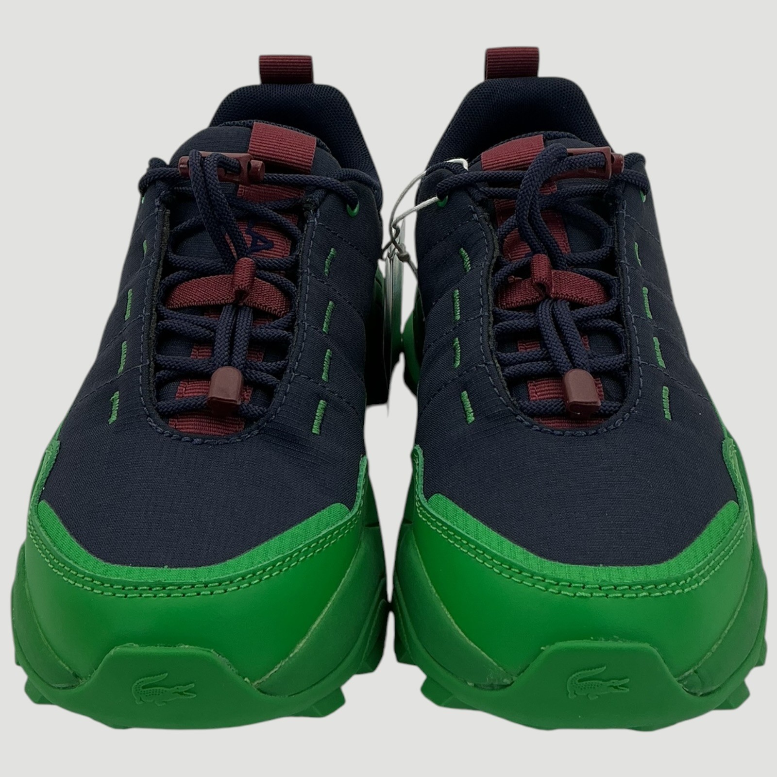 Lacoste L-Guard Women’s Size 5.5 Navy/Green Sneakers NWOB
