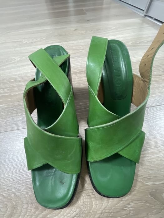 women bimbay lola sandals green 38